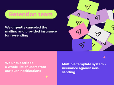 Notification Sending Presentation mails notifications presentation push retention send sending subscribe ui design web design