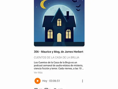 Podcast Card RE-designed digital design ui ux uxui web design