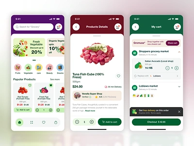 Food Delivery App UI Design creative delivery delivery app design fast food food and drink food app food delivery food delivery app food delivery service food order ios app mobile mubarak hossen mubarakuix online food order restaurant ui ux