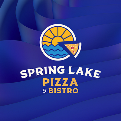 SpringLake Pizza & Birtro Logo and Brand Identity Design brand guide brand identity branding graphic design logo stationery design typography