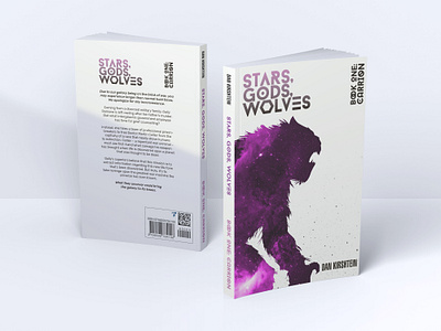 Book cover designs for Stars, Gods, Wolves affinity designer affinitydesigner bookcoverdesign editorialdesign graphic design illustration sciencefiction scifi space typography