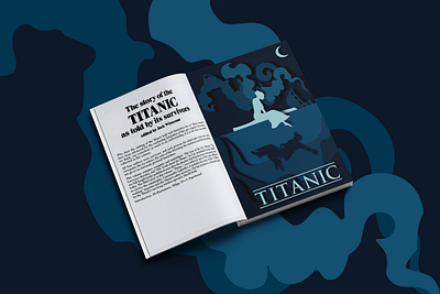 Titanic digital layered paper design ad advertising animation art branding clip art design designer graphic design illustration illustrations illustrator motion graphics