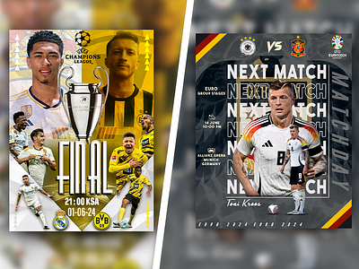 Design an amazing soccer or football poster or matchday flyer football flyer football poster graphic design matchday soccer poster sports poster