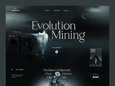 Website for Jewelry Company design interface product service startup ui ux web website