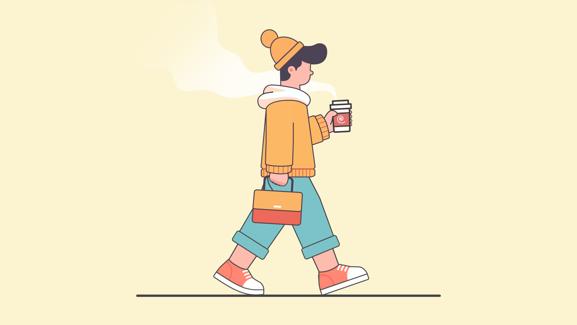 Walk Cycle Animation 2d animation animation motion graphics