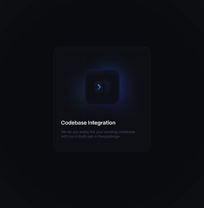 Codbase Integration Bento bento card code dark mode figma minimal ui web web design website