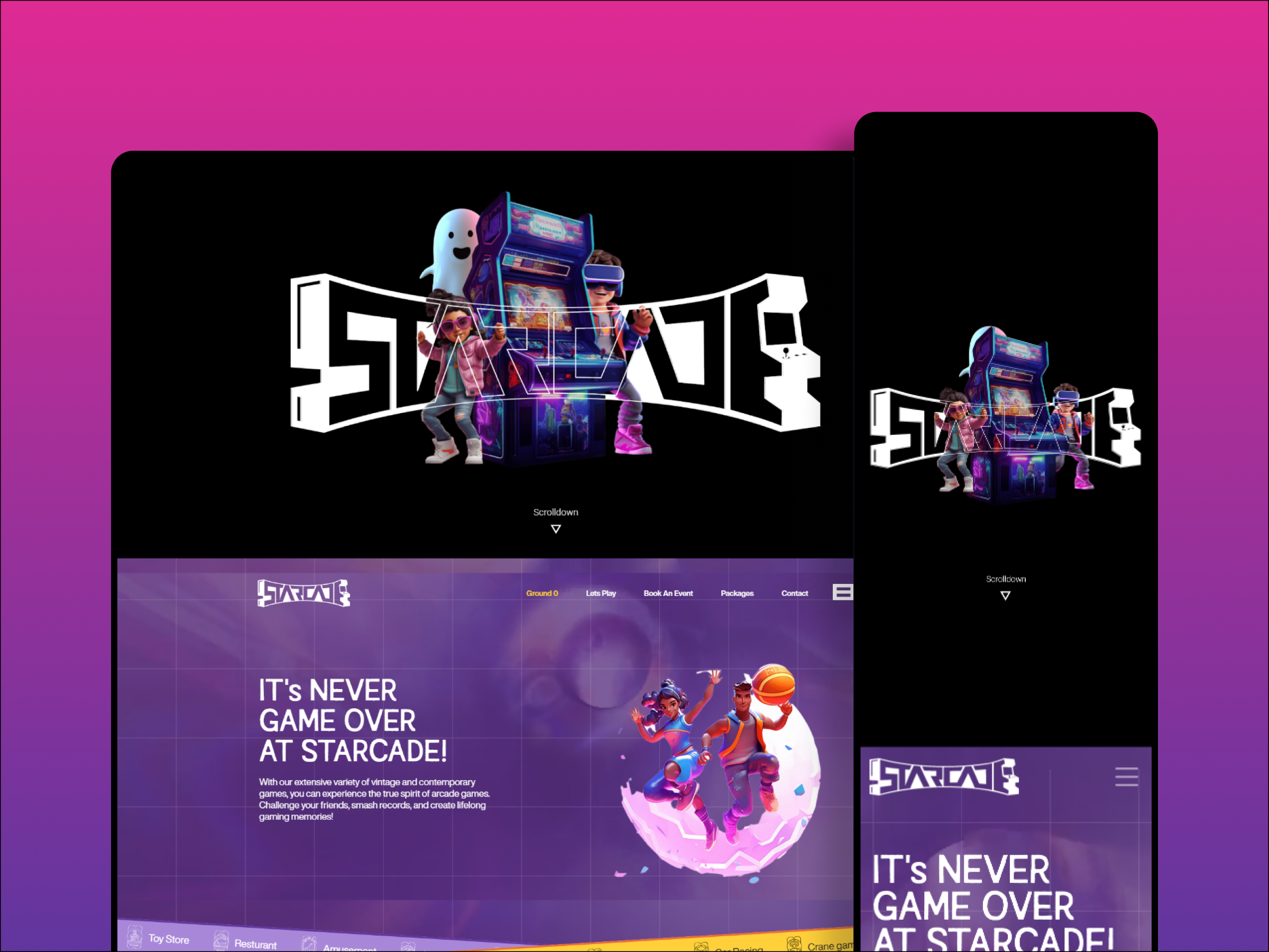 Starcade bootstrap css css custome website design html javascript jquery website wordpress wordpress custome website wordpress website