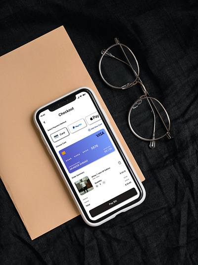 Checkout App - Credit Card app card checkout credit dailyui debit ecommerce figma mobile order ui uiux ux