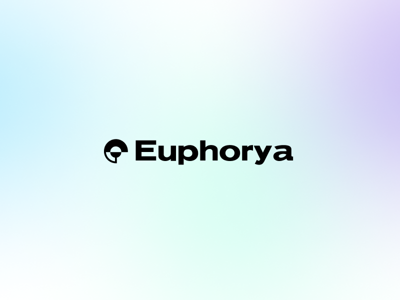 Euphorya - Branding Identity 2024 blue branding euphorya euphoryadesign euphoryamarketplace fajarsiddiq graduent graphicdesign green microstartupagency mockup purple singapore websitedesign