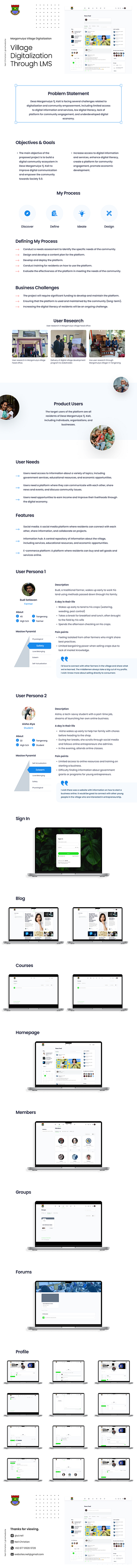 Digitalization Through LMS: Margamulya Village 5.0 Society app appdesign branding design digitalization illustration lms logo platform social social media society ui uidesign ux uxdesign village web design website website design