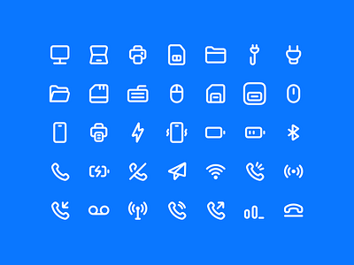 Outline Icons - Lookscout Design System design design system icon set icons lookscout outline vector