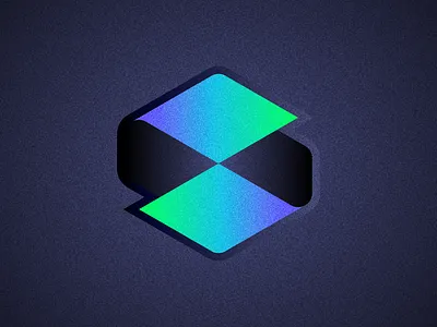 Blockchain Logo branding crypto branding cube logo gradient logo identity branding logo design logotype s letter s logo saas web3 web3 branding