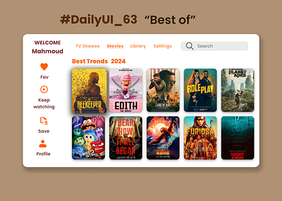 #DailyUI - #063 - Best Of graphic design ui