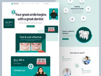 Smile Guard Website all dentalcheckup dentalclinic dentalhealth dentalimplants familydentistry figma global healthyteeth landing page oralhygiene orthodontics pediatricdentistry smilecare smilemakeover teethwhitening toothcare toothextraction website design world