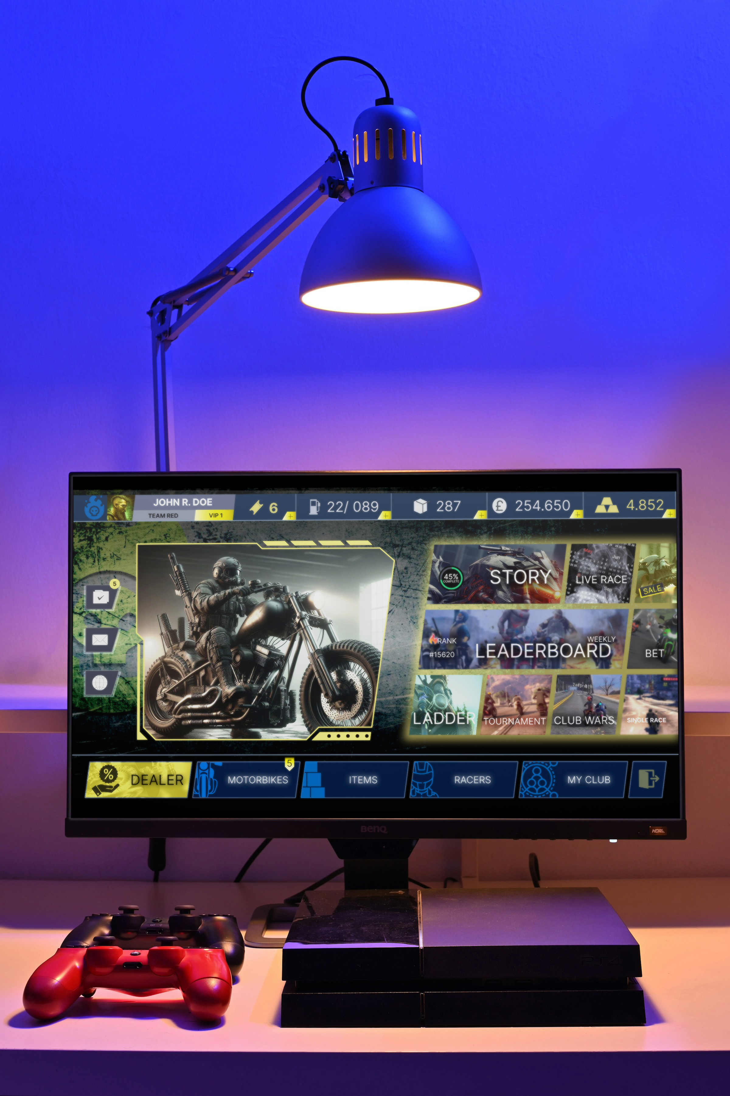 UI on Wheels - High-Fidelity screen designinspiration figma figmadesign gamedesign gamedevelopment gameui graphic design graphicdesign highfidelity indiegame indiegamedev ui uidesign uiux visualdesign