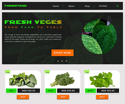 Online Farm Store Project #UI/UX app design graphic design logo typography ui ux vector