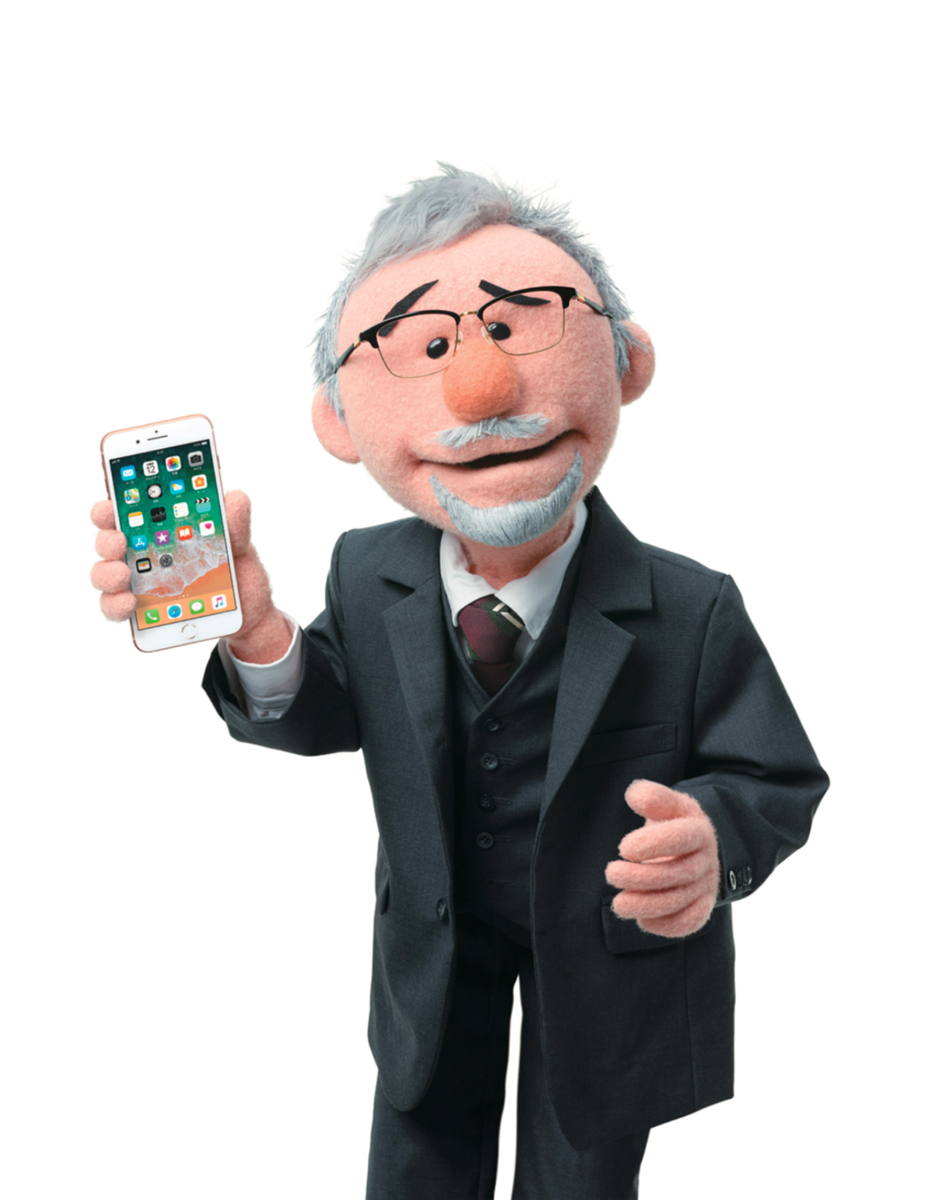APPLE JAPAN PUPPETS advertising animation caricature cartoon character character design custom puppets cute