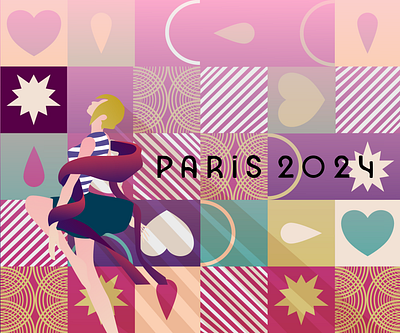 Summer Olympic Games 2024 background 2024 olympic olympicgames paris2024 summer2024