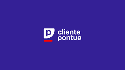 Cliente Pontua brand brand identity branding design graphic design logo