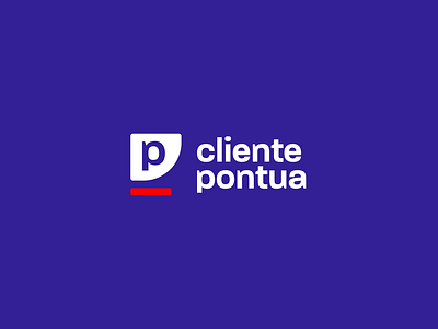 Cliente Pontua brand brand identity branding design graphic design logo