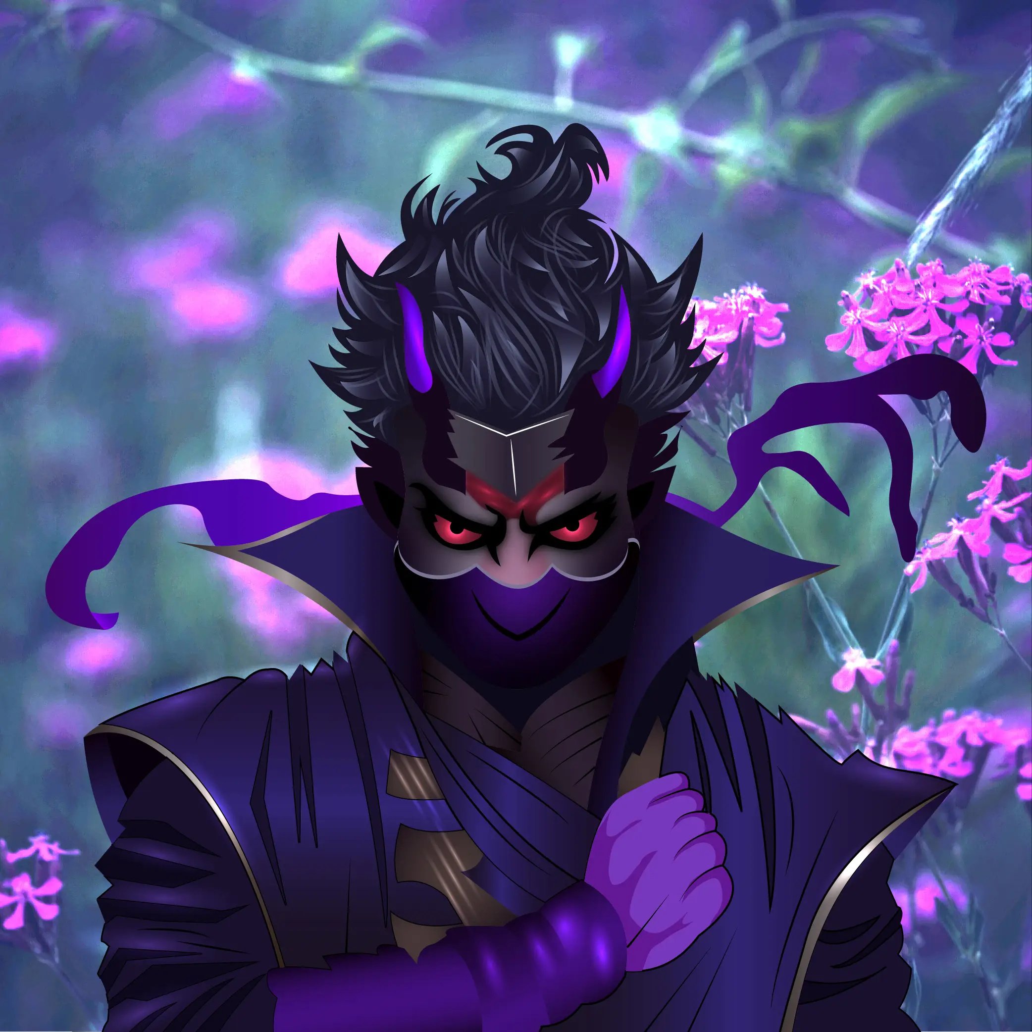 Example of 2 D Gaming Character Vector Illustration