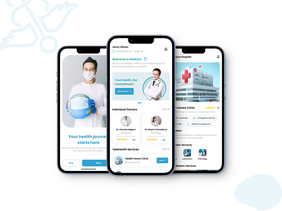 Modern UI for Next-Gen Healthcare App Design