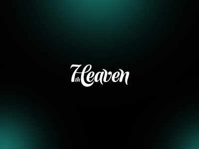 7theaven branding logo logo design logotype wordmark