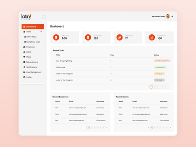 Dashboard dashboard ux web ui