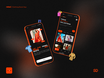 rebel App UI app clothing ui