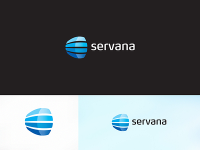 Servana brand identity branding cloud management logo logo design