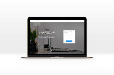 Trinity Modern Website Template business clean design landing page minimal modern one page personal photography portfolio responsive responsive design simple theme trinity modern website template web website