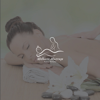 New Wellness & Massage Logo branding design graphic design illustration logo vector webdesign