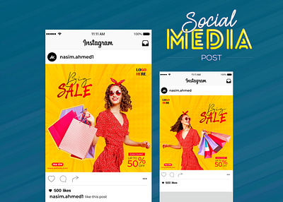 Social Media Design business editable flyer flyer design graphic design instagram post menu design sell post social media design social media post