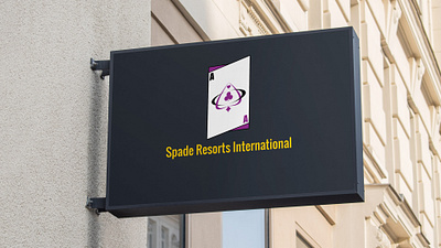 Spade Resorts International Logo Brand Design app brand identity branding company logo design graphic design icon illustration logo minimal motion graphics typography ui ux vector web