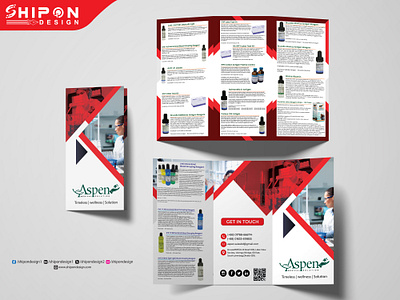 Medical Brochure Design branding design free graphic design illustration logo medical brochure design shipon design shipondesign ui vector