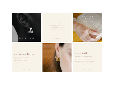 Daslan | Jewelry Social Media Design branding graphic design instagram social media