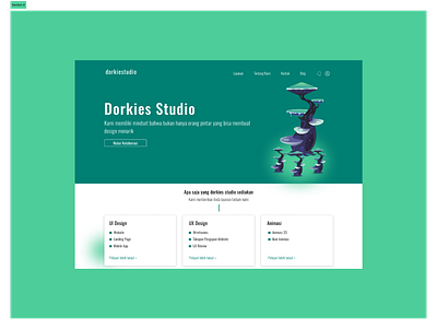 Dorkies Studio Design branding graphic design ui