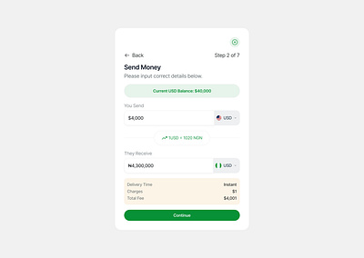 Send Money aud finance fintech send money send money modal ui design usd ux design