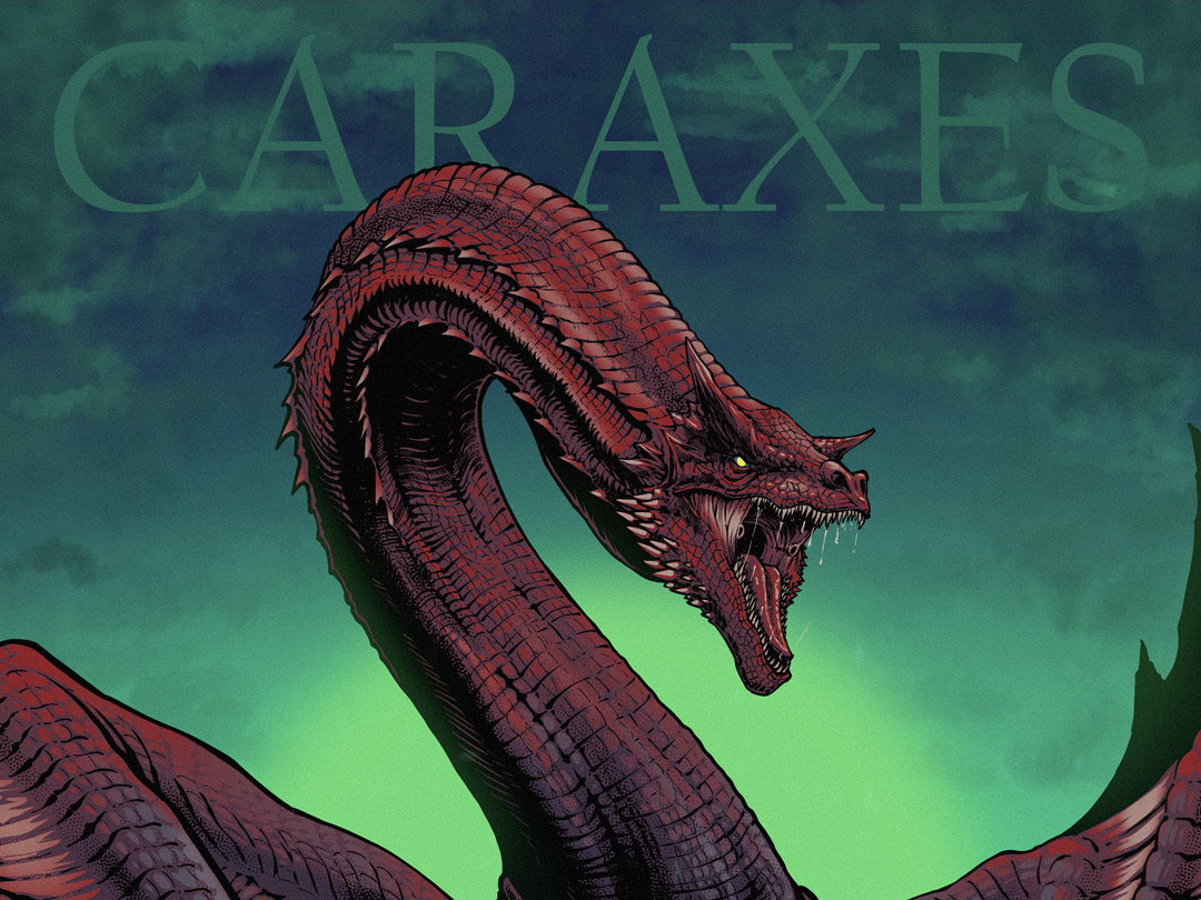 Caraxes Dragon called the Blood Wyrm by SINGINK on Dribbble