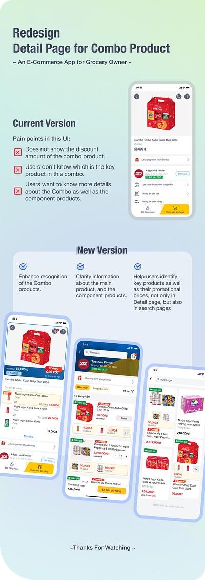 Redesign Product's page app design e commerce figma grocery app merchant app uiux design