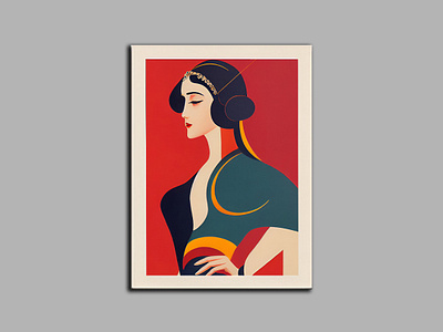 art deco poster design art art deco graphic design illustration poster retro vector vintage wall art