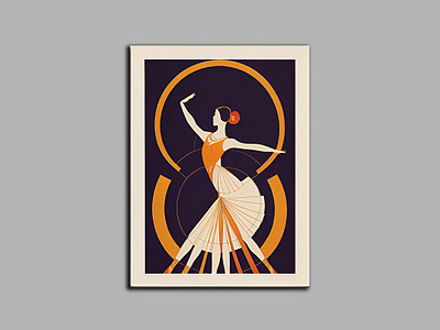 art deco poster design art art deco illustration poster retro vector vintage wall art