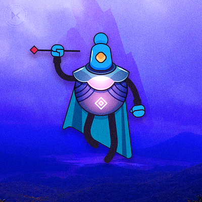 king's magician characterdesign concept art design game art illustration vector
