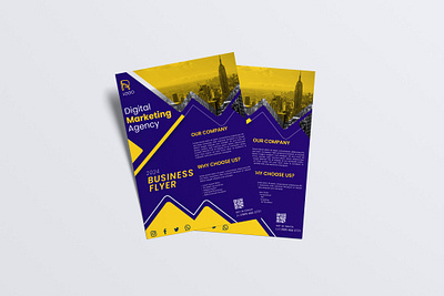 Digital Marketing Agency Flyer Design | Flyer Template flyer layout.