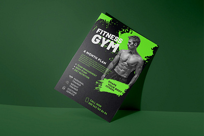 Fitness Gym Flyer Design | Flyer Template flyer layout.