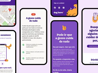Petlove | DogHero campaign campanha dog dog hero hero interface landing page mobile pet petlove site ui web webdesign
