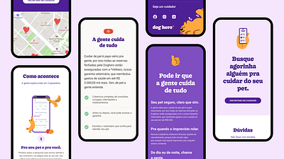 Petlove | DogHero campaign campanha dog dog hero hero interface landing page mobile pet petlove site ui web webdesign