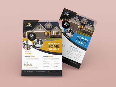 Real Estate Home Flyer Design | Flyer Template flyer layout.