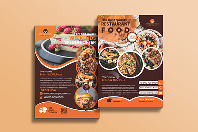 Food Flyer Design | Flyer Template flyer layout.