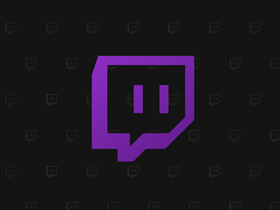 Twitch App Sample Design 3d animation app branding design graphic graphic design logo redsign twitch ui ux web